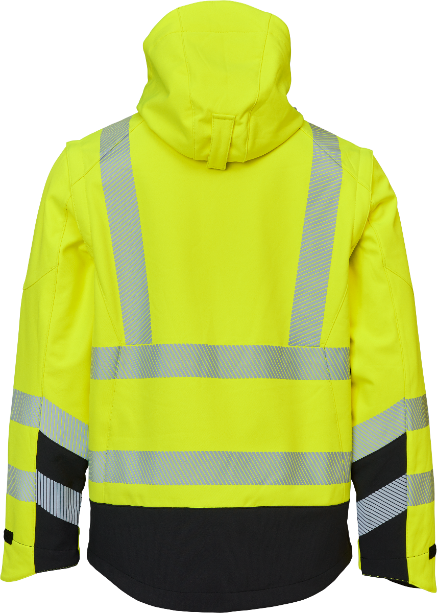 Softshelljacken mit abnehmbaren Ärmeln Xtreme SAFE EN20471