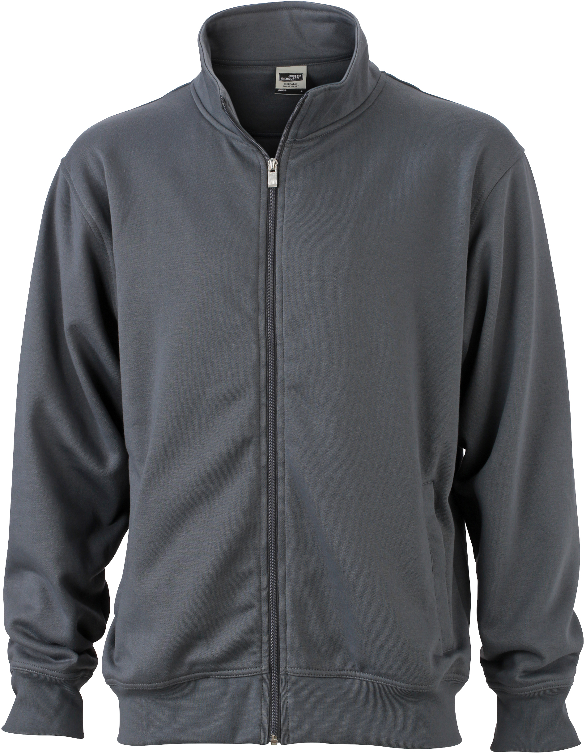 Sweatjacken mit Stehkragen