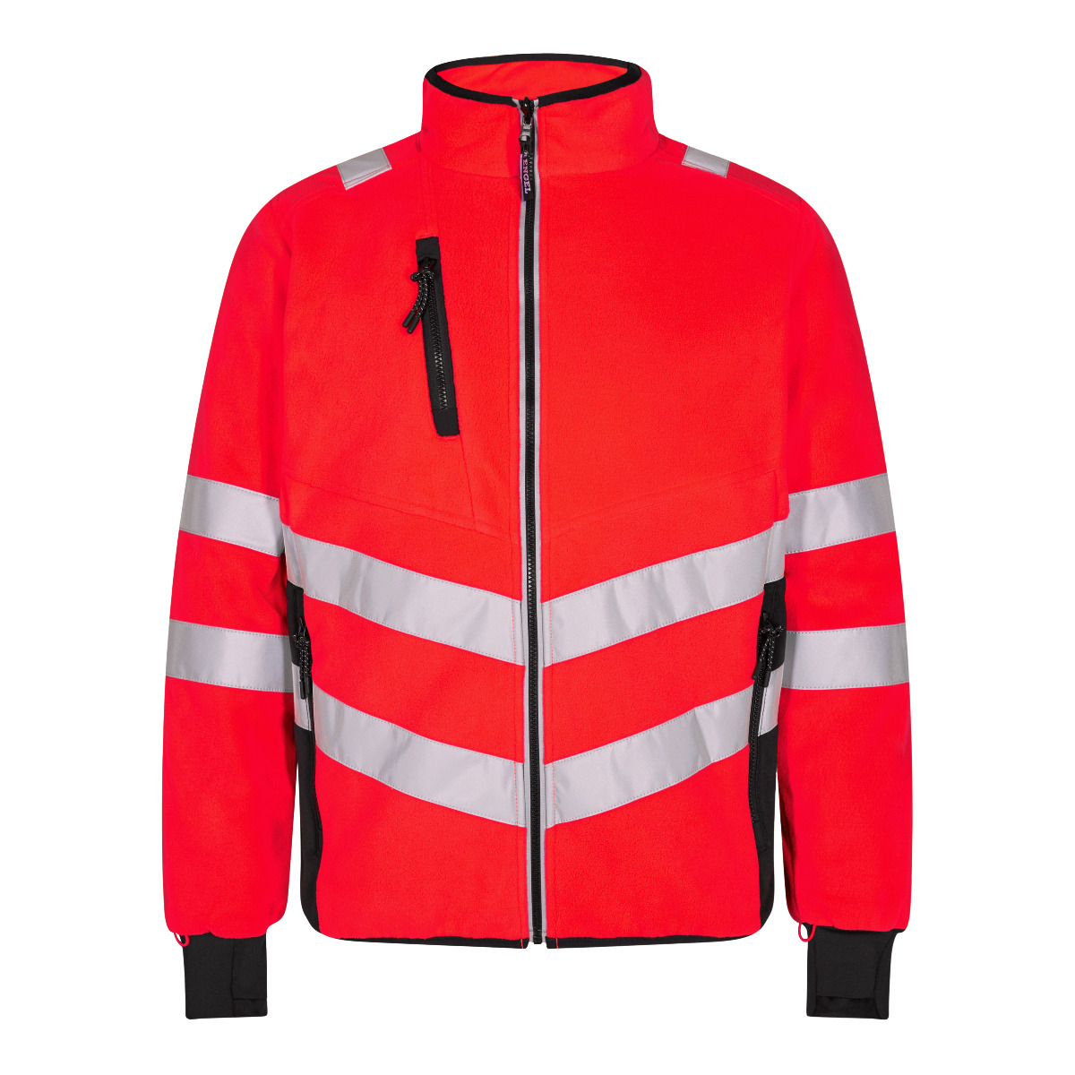 Fleecejacken Zipp-In Stretch EN20471