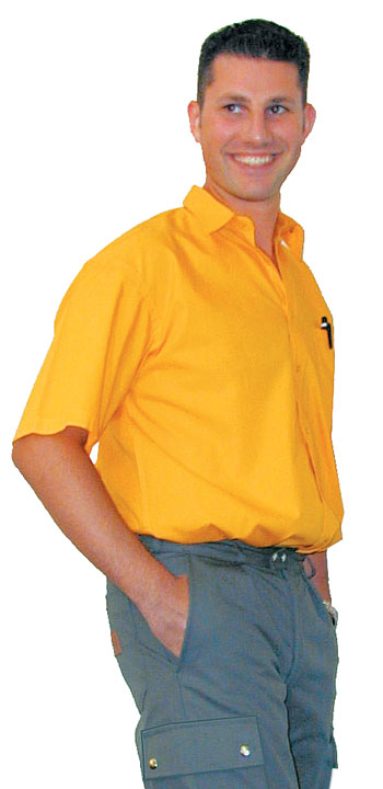 Beintaschenhosen Worker dunkelgrau