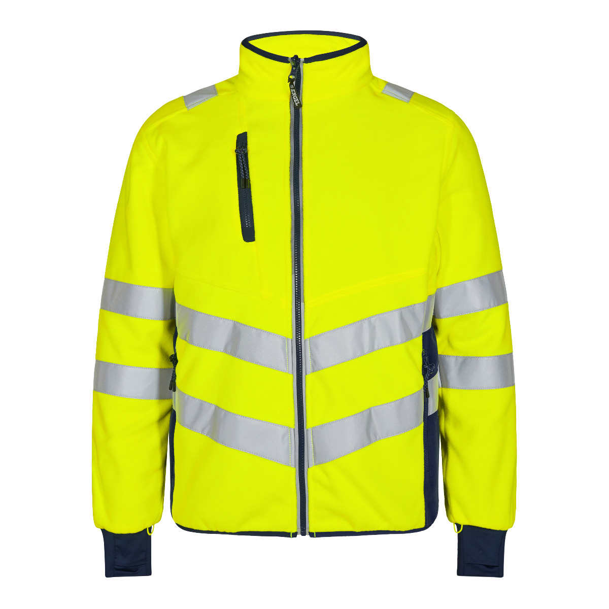 Fleecejacken Zipp-In Stretch EN20471