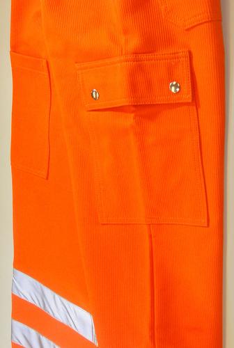Beintaschenhosen CORD orange