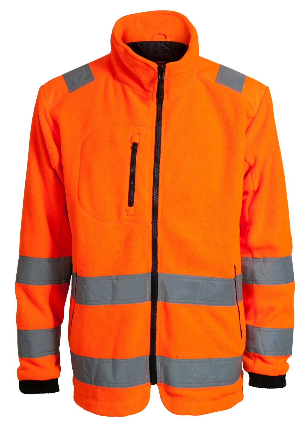 Fleecejacken EN20471 Zipp-In