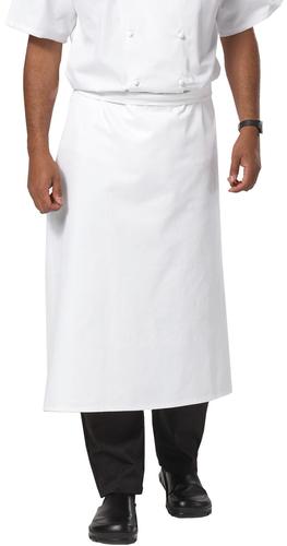 Kochschürzen weiss ohne Latz