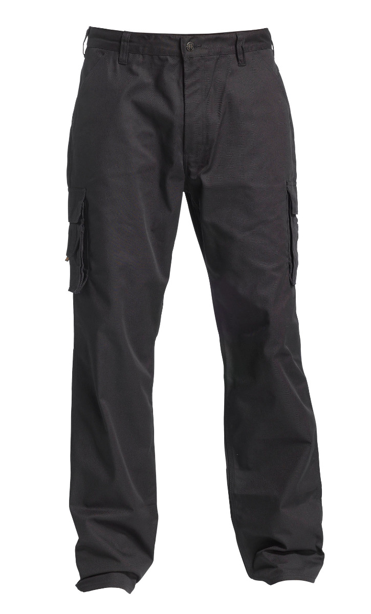 Beintaschenhosen Worker grau