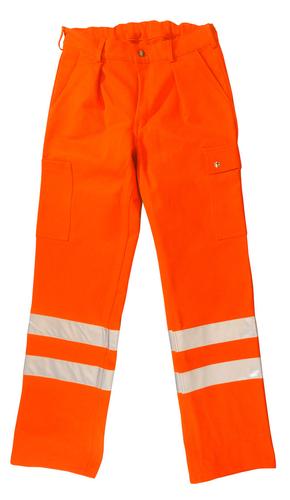 Beintaschenhosen CORD orange