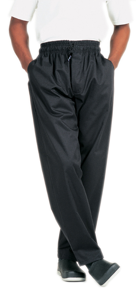 Koch- und Bäckerhosen Le Chef schwarz