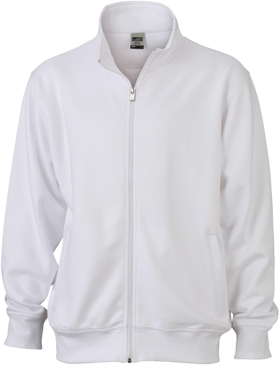 Sweatjacken mit Stehkragen